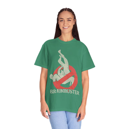 Unisex Fun Graphic T-Shirt, Graphic Tee, Casual Wear, Gift for Wrestling Fans, Brainbuster Design, Humor Apparel, Everyday Style
