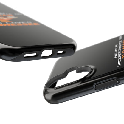 Tough Phone Case, Old Man Who Loves Tennessee, Gift for Grandpa, Tennessee Pride, Men's Accessories, Father's Day, Custom Cases
