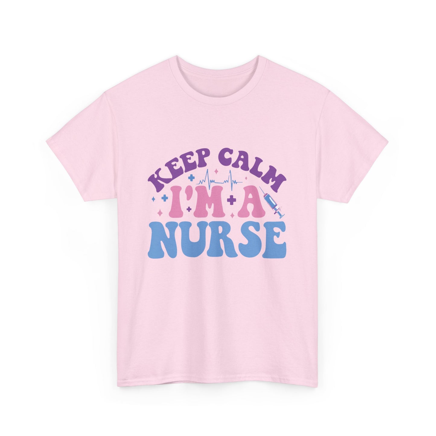 Nurse Appreciation Heavy Cotton Tee, Funny Nurse Gift, Medical Humor Shirt, Nurse Day Celebration Tee, Caregiver Outfit