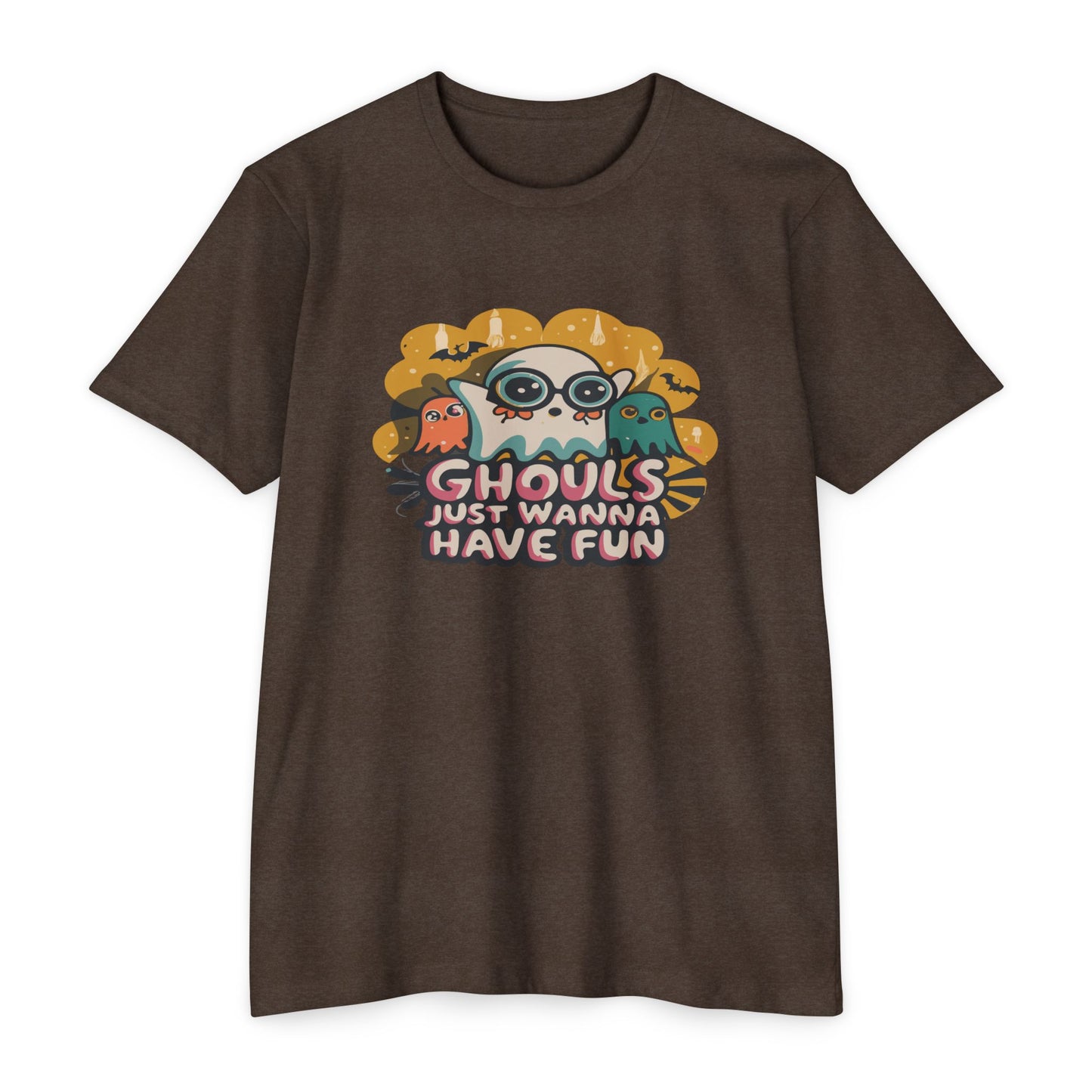 Halloween Fun Graphic Tee, Ghouls T-shirt, Unisex T-shirt, Spooky Shirt, Casual Halloween Apparel