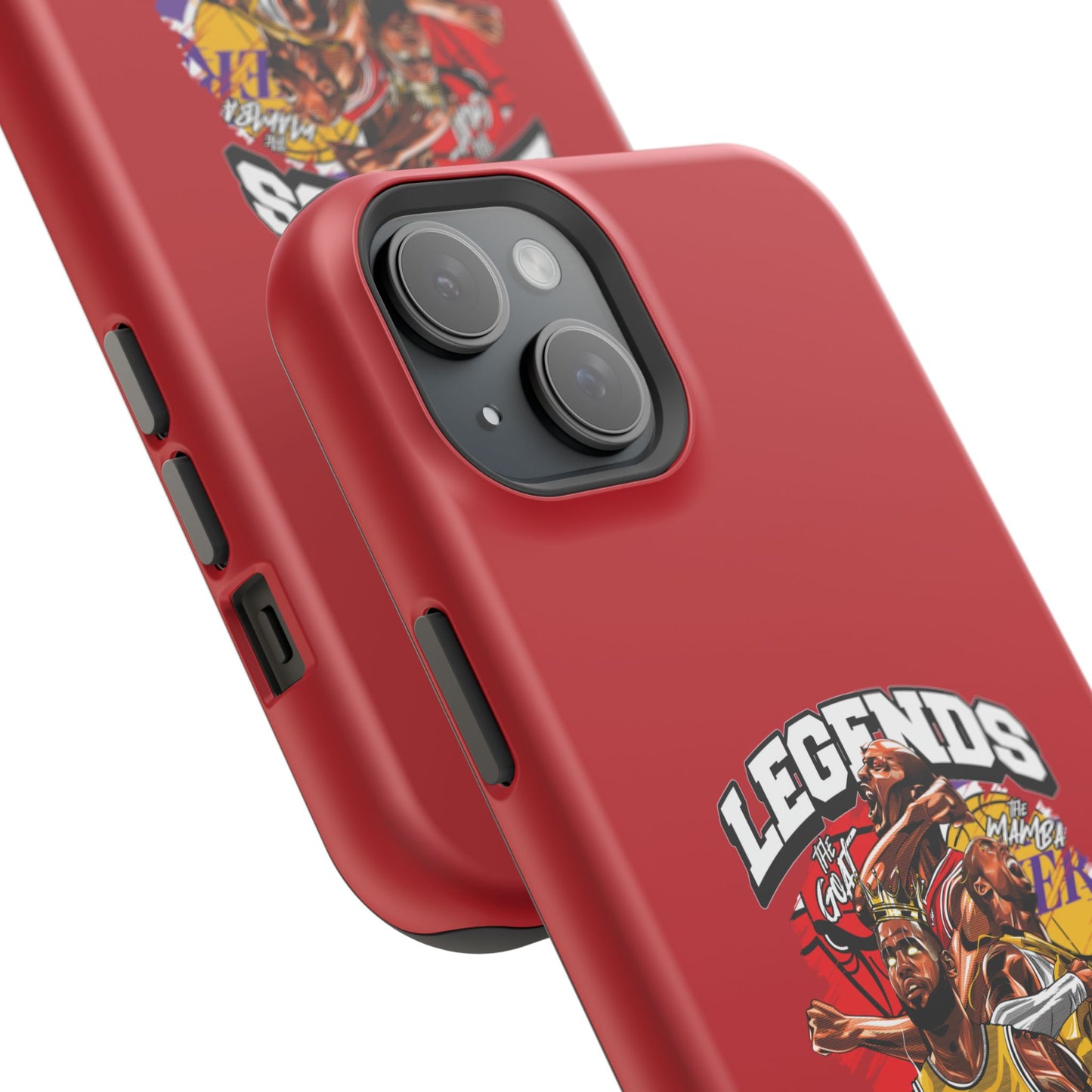 Legends Basketball Graphic Phone Case — Impact-Resistant iPhone Cover