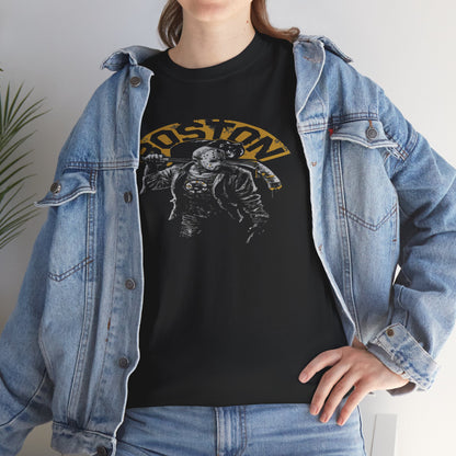 Boston Graphic Tee, Unisex Cotton T-Shirt, Casual Wear, Gift for Him/Her, Streetwear Style, Travel Souvenir, Boston Pride Shirt