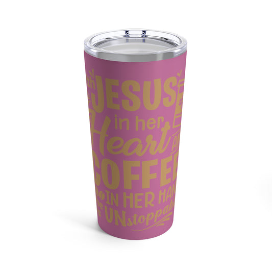 Jesus In Her Heart Love Coffee Tumbler 20oz