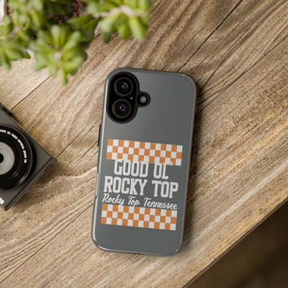 Rocky Top Phone Case, Tennessee Pride Case, Gift for Volunteers, Durable Phone Cover, College Student Accessory, Sports Fan Merchandise