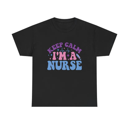 Nurse Appreciation Heavy Cotton Tee, Funny Nurse Gift, Medical Humor Shirt, Nurse Day Celebration Tee, Caregiver Outfit