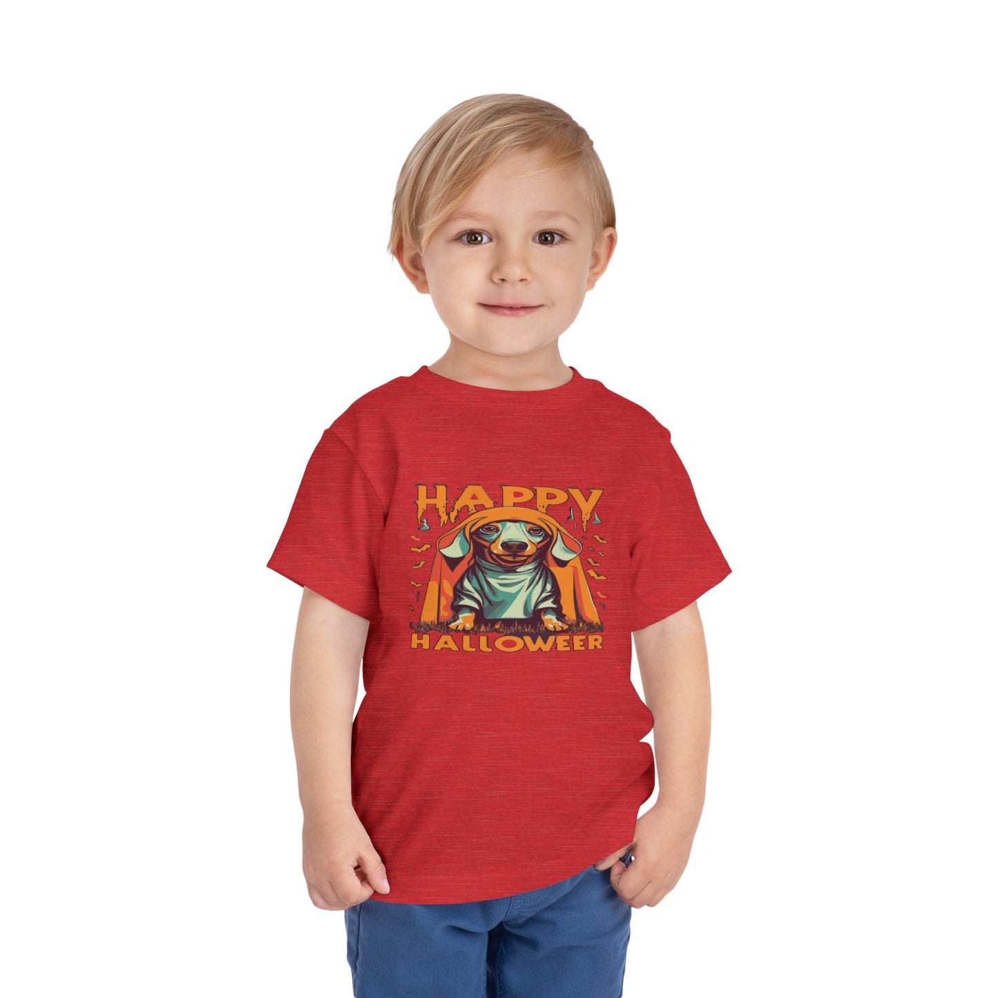 Halloween Toddler Tee, Cute Halloween Shirt for Kids, Halloween Outfit, Toddler Costume Shirt, Toddler Short Sleeve Tee