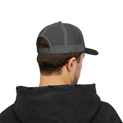 Dusty Snapback Trucker Cap, Trendy Hat, Gift for Him/Her, Casual Wear, Festival Accessory, Outdoor Style