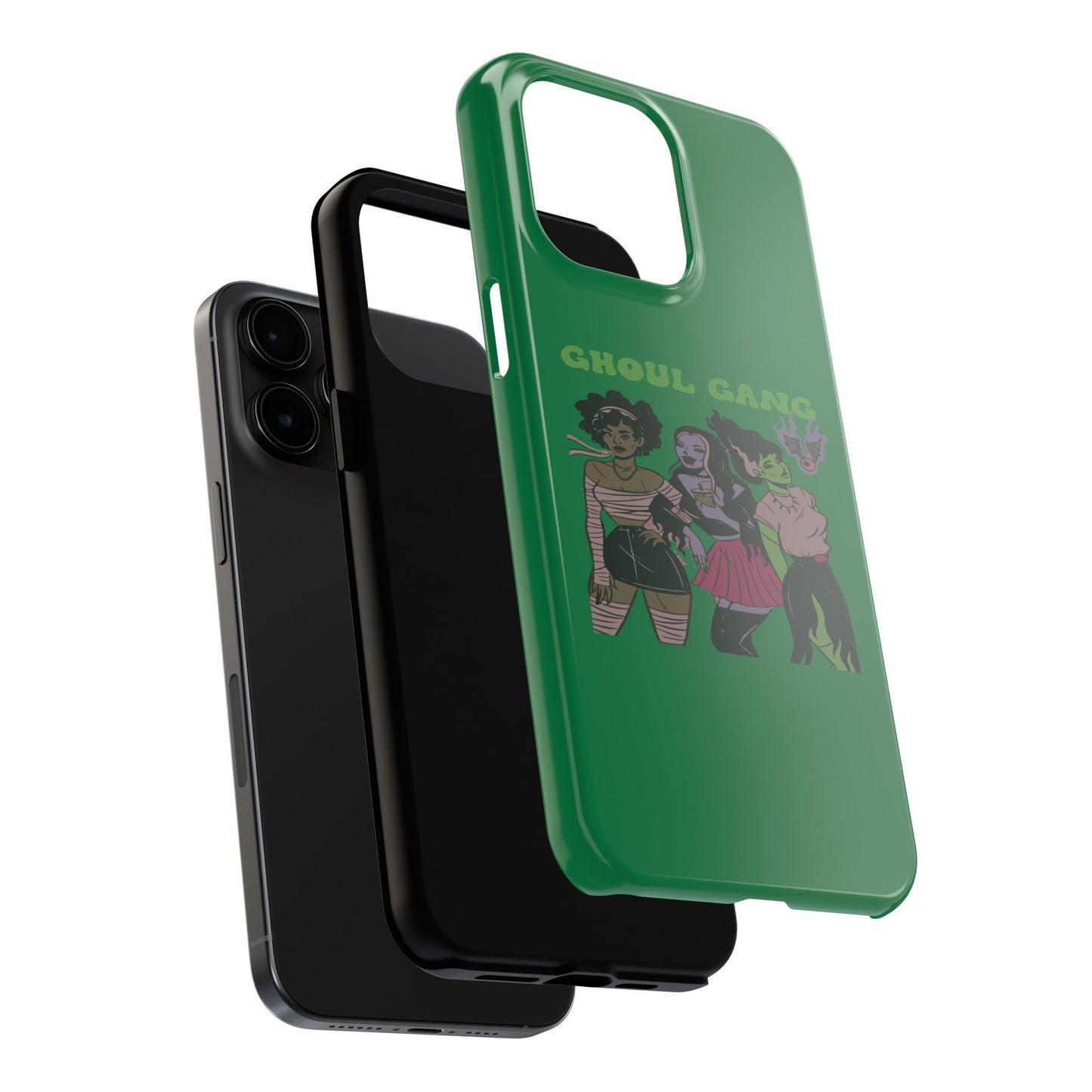 Ghoul Gang Tough Phone Case, Phone Accessory, Halloween Gift, Spooky Aesthetic, Durable Protection, Trendy Design