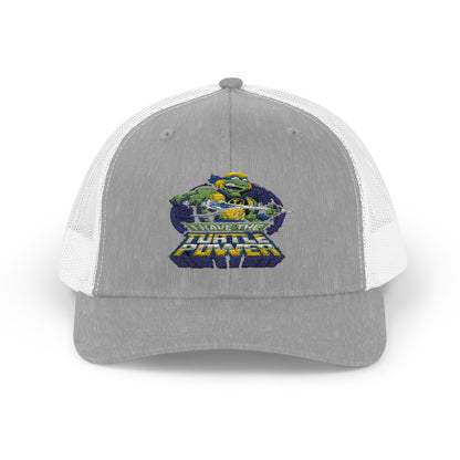 Retro Ninja Turtle Snapback Trucker Cap - Fun & Stylish Kids' Accessory