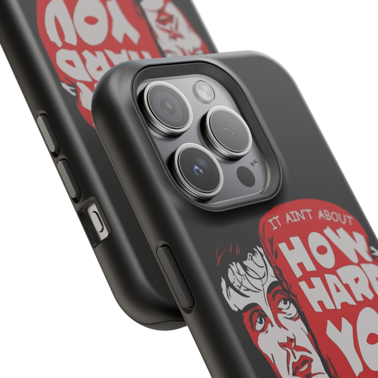 Impact-Resistant Phone Case, Rugged Smartphone Cover, Tough Phone Protection, Inspirational Gift, Motivational Tech Accessory