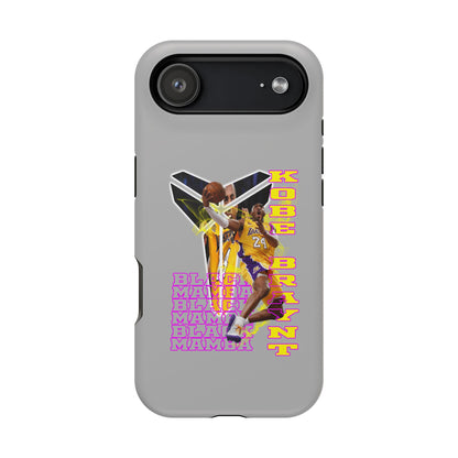 Impact-Resistant Phone Case — Bold Retro Basketball Graphic