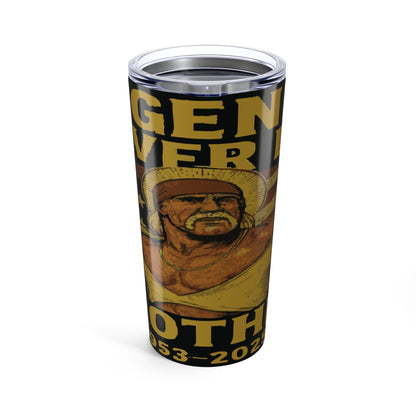 Hulk Hogan Legend Forever 20oz Tumbler – Retro Wrestling Tribute Travel Mug