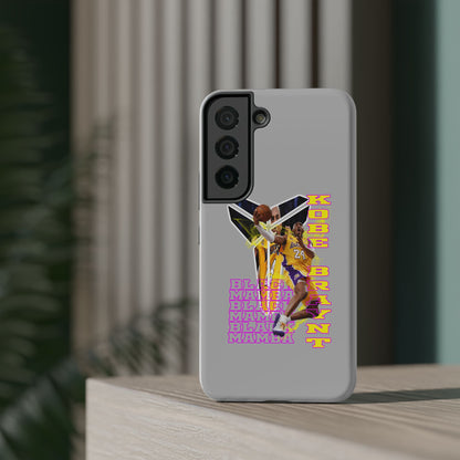 Impact-Resistant Phone Case — Bold Retro Basketball Graphic