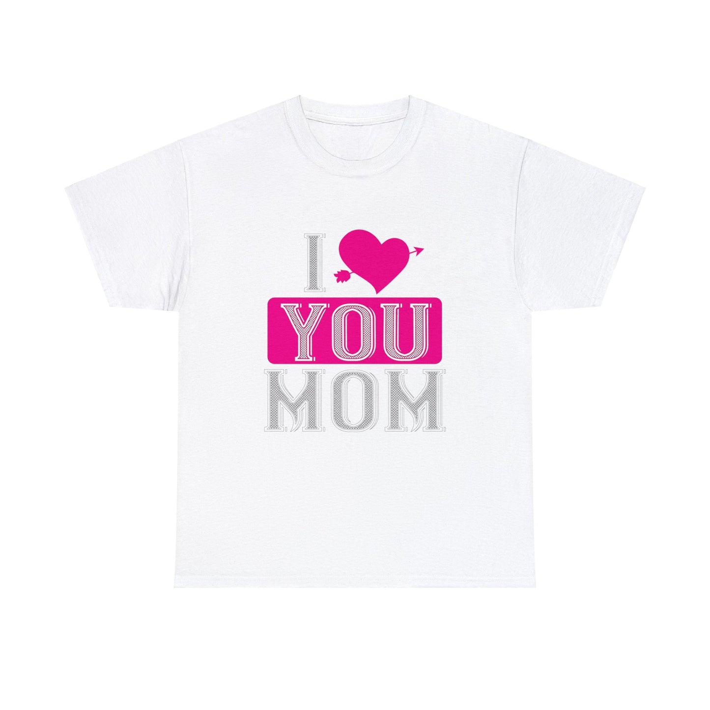 I love You Mom Unisex Heavy Cotton Tee