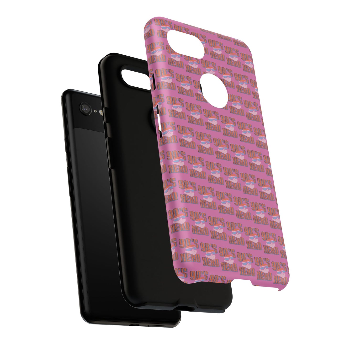 90s Vibe Phone Case, Retro Tough Cases, Gift for Nostalgia Lovers, Durable Phone Covers, 90s Themed Accessories