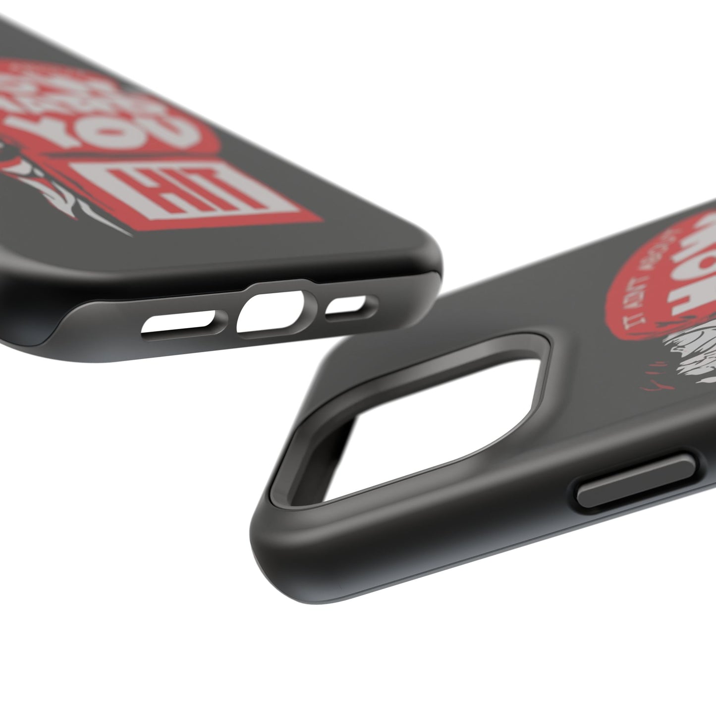 Impact-Resistant Phone Case, Rugged Smartphone Cover, Tough Phone Protection, Inspirational Gift, Motivational Tech Accessory