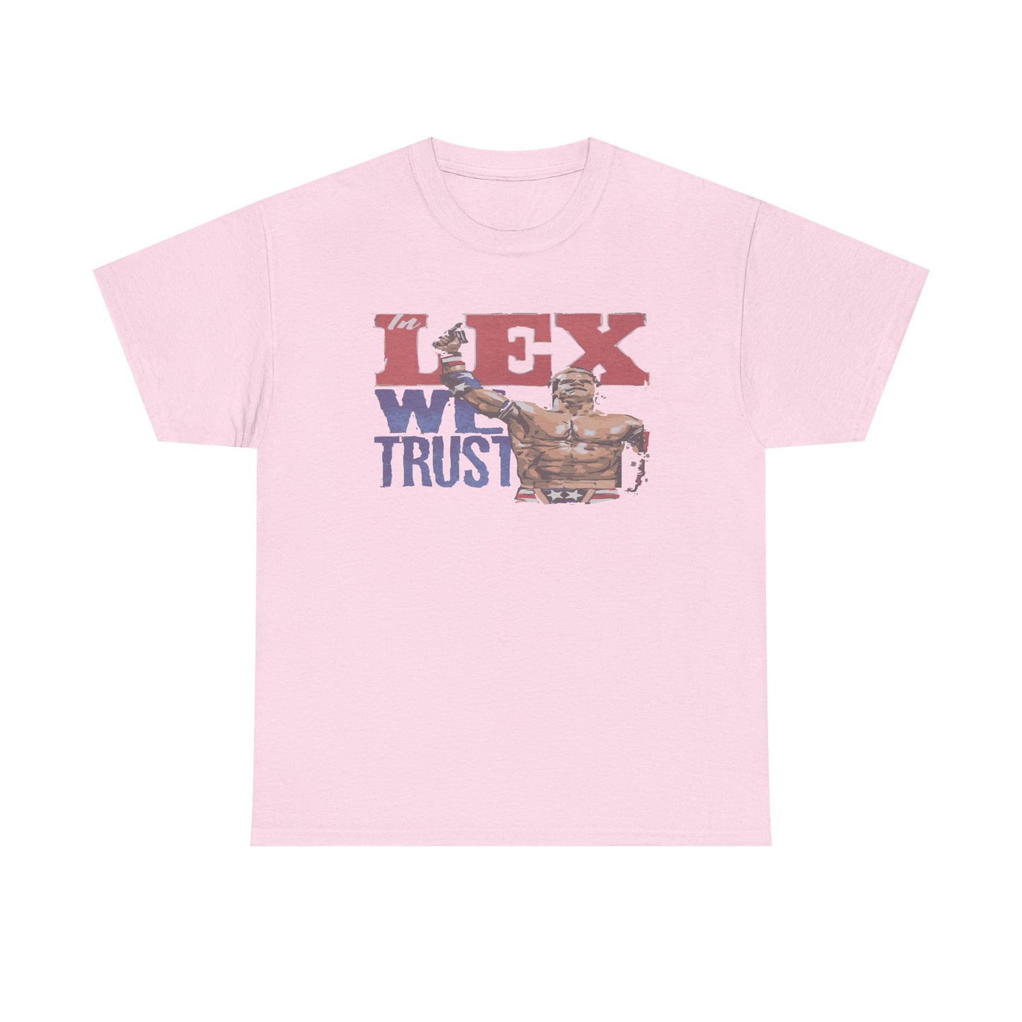 Unisex Cotton Tee with 'In Lex We Trust' Design, Casual Wear, Gift for Him/Her, Birthday, Independence Day, Patriotic Apparel