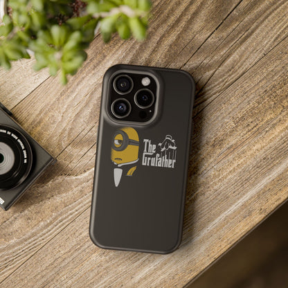 Magnetic Tough Cases: The Gruffather Phone Cover, Gift for Minions Fans, Unique Cell Phone Case, Durable Protective Case, Fun Cartoon Design