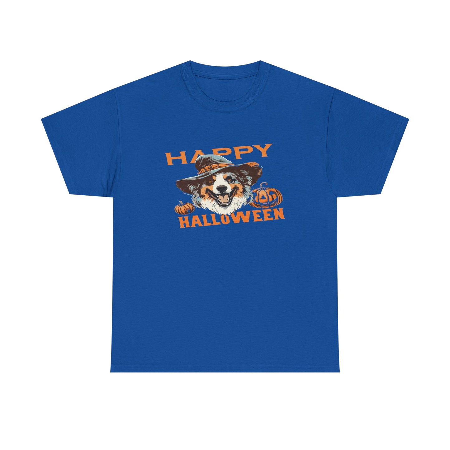 Halloween Dog Graphic Tee, Unisex T-Shirt, Spooky Pet Shirt, Fall Apparel, Trick or Treat Top
