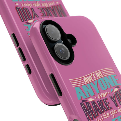 Inspirational Phone Case, Motivational Phone Cover, Tough Cases for Her, Gift for Friends, Self-Love Quote Case