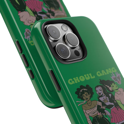 Ghoul Gang Tough Phone Case, Phone Accessory, Halloween Gift, Spooky Aesthetic, Durable Protection, Trendy Design