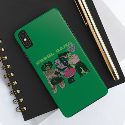 Ghoul Gang Tough Phone Case, Phone Accessory, Halloween Gift, Spooky Aesthetic, Durable Protection, Trendy Design