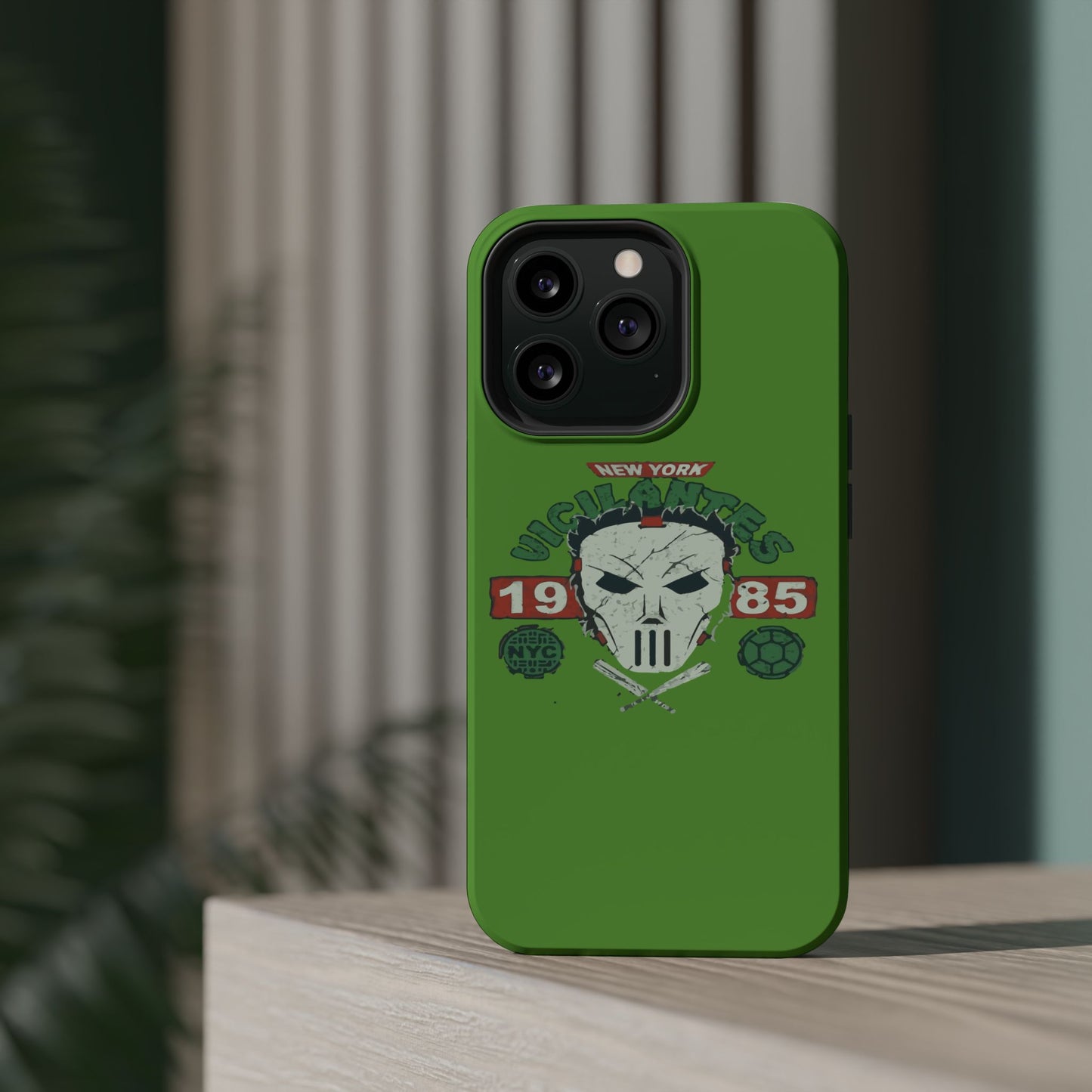 Urban Punk Phone Case, Tough Phone Cover, Skull Design Case, Gift for Him, Unique Mobile Accessory, NYC Style Case