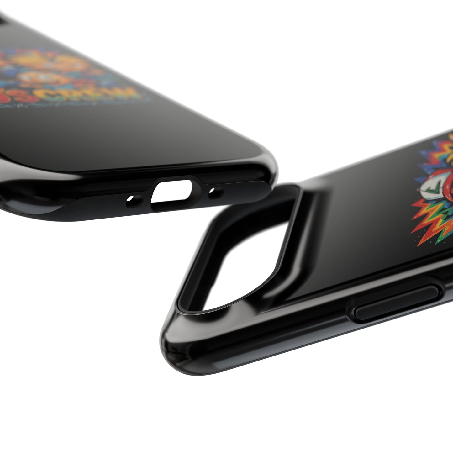 90s Crew Impact-Resistant Phone Case — Retro Cartoon Gamer Design