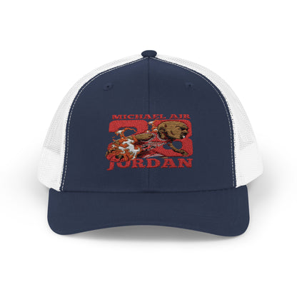 Snapback Trucker Cap - Micheal Jordan Number 23, Classic NBA Hat