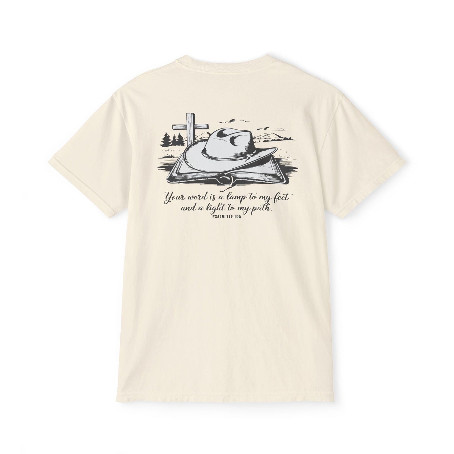 Unisex Pocket T-Shirt with Inspirational Quote - Perfect for Everyday Wear, Gift for Friends and Family, Spiritual Vibes, Summer Outing