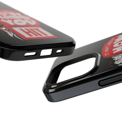 Impact-Resistant Phone Case, Rugged Smartphone Cover, Tough Phone Protection, Inspirational Gift, Motivational Tech Accessory