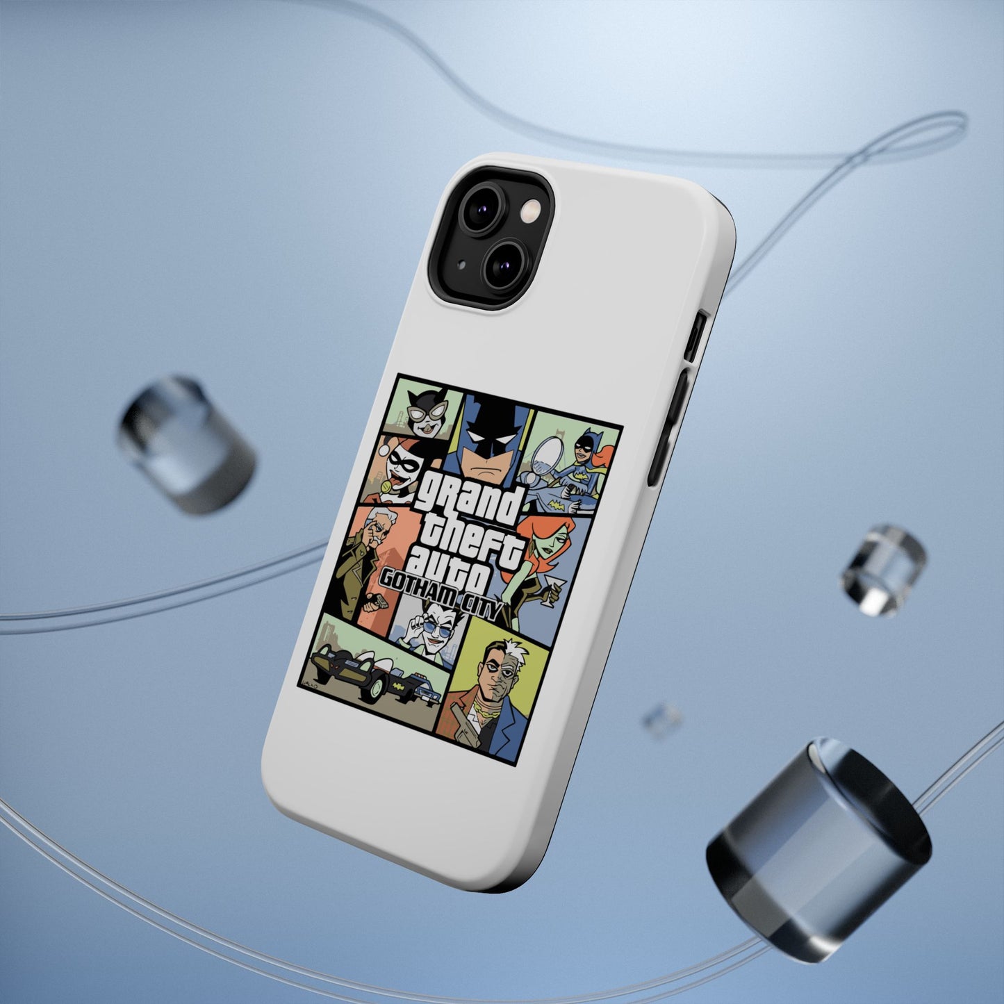 Grand Theft Auto Magnetic Tough Case, Gaming Phone Case, GTA Art Phone Cover, Gifts for Gamers, Cool Cell Phone Case