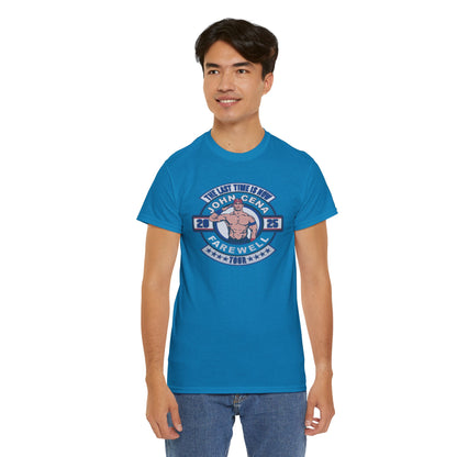 Wrestling Tribute Tee, John Cena Farewell Shirt, Unisex Graphic Tee, Fan Merchandise, Gift for Sports Lovers