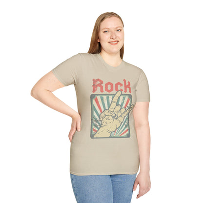 Rock On Unisex T-Shirt - Music Lover Gift, Concert Wear, Casual Style, Graphic Tee, Rock n Roll Apparel