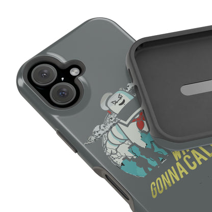 Ghostbuster-Inspired Tough Phone Case - Who Ya Gonna Call? - Perfect for Fans, Gift for Halloween, Geeky Accessories, Durable Protection