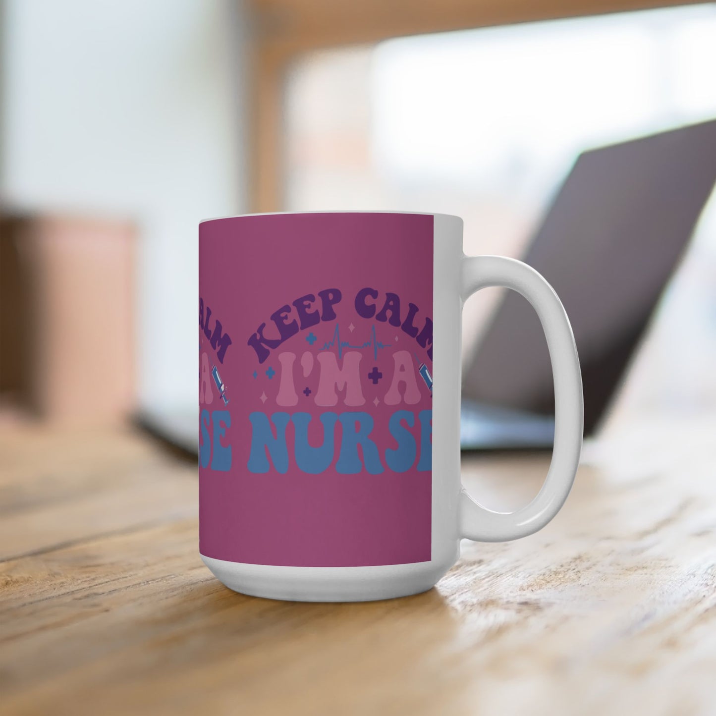 Nurse Humor Ceramic Mug - "Keep Calm I'm a Nurse" - Perfect Gift for Nurses, Healthcare Workers, Coffee Lovers, Nursing Graduates, [...]