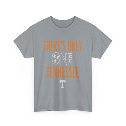Tennessee Pride Tee, Unisex Heavy Cotton Tee, Tennessee Fans Gift, College Sports Apparel, Casual Everyday Wear, State Pride Shirt