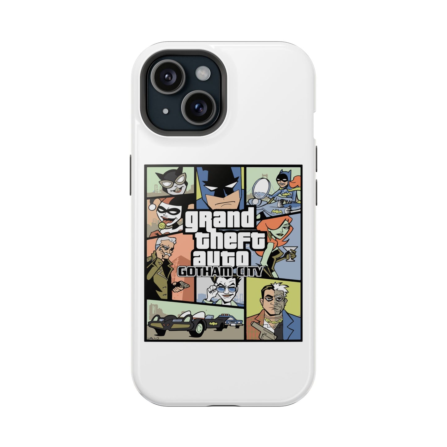 Grand Theft Auto Magnetic Tough Case, Gaming Phone Case, GTA Art Phone Cover, Gifts for Gamers, Cool Cell Phone Case