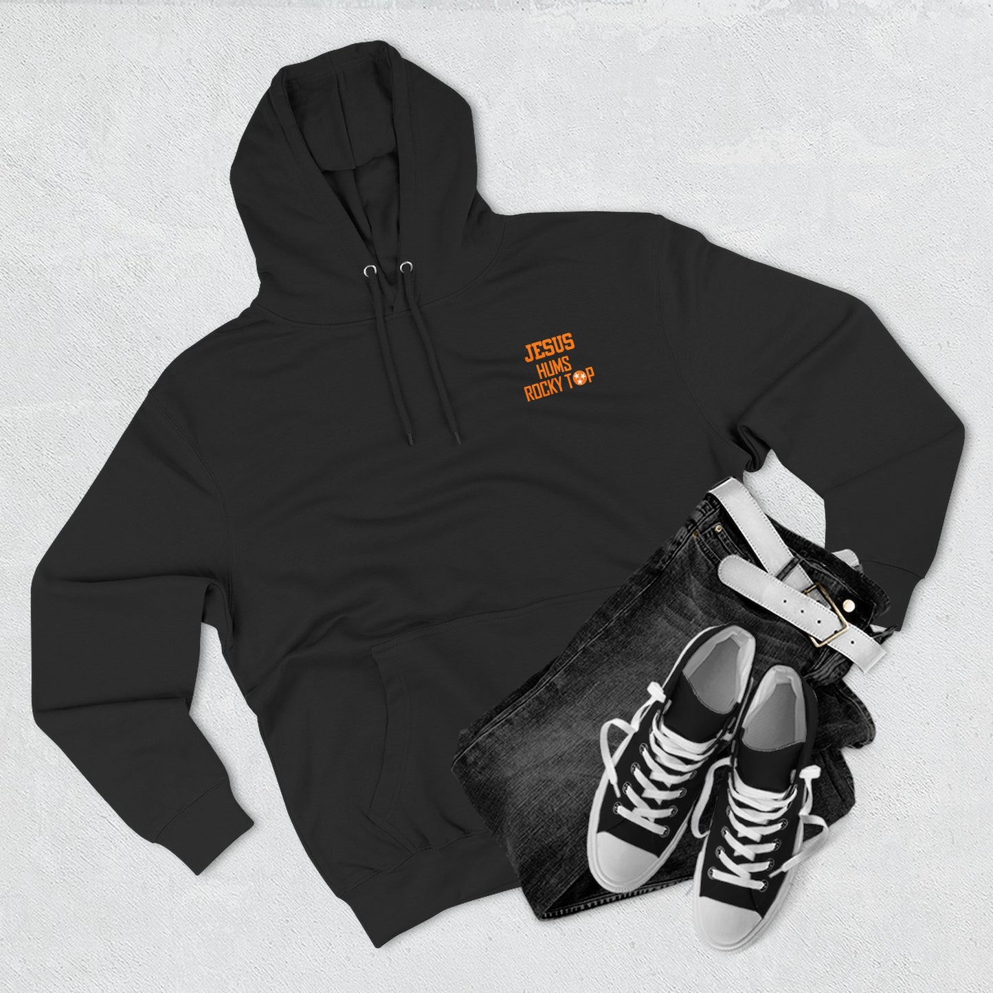 Jesus Hums Rocky Top Hoodie | Christian Tennessee Music Sweatshirt