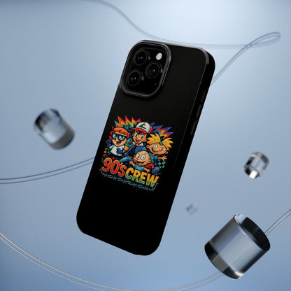 90s Crew Impact-Resistant Phone Case — Retro Cartoon Gamer Design