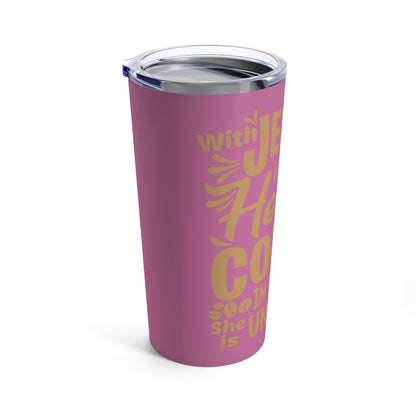 Jesus In Her Heart Love Coffee Tumbler 20oz