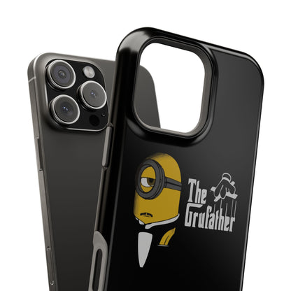 Magnetic Tough Cases: The Gruffather Phone Cover, Gift for Minions Fans, Unique Cell Phone Case, Durable Protective Case, Fun Cartoon Design
