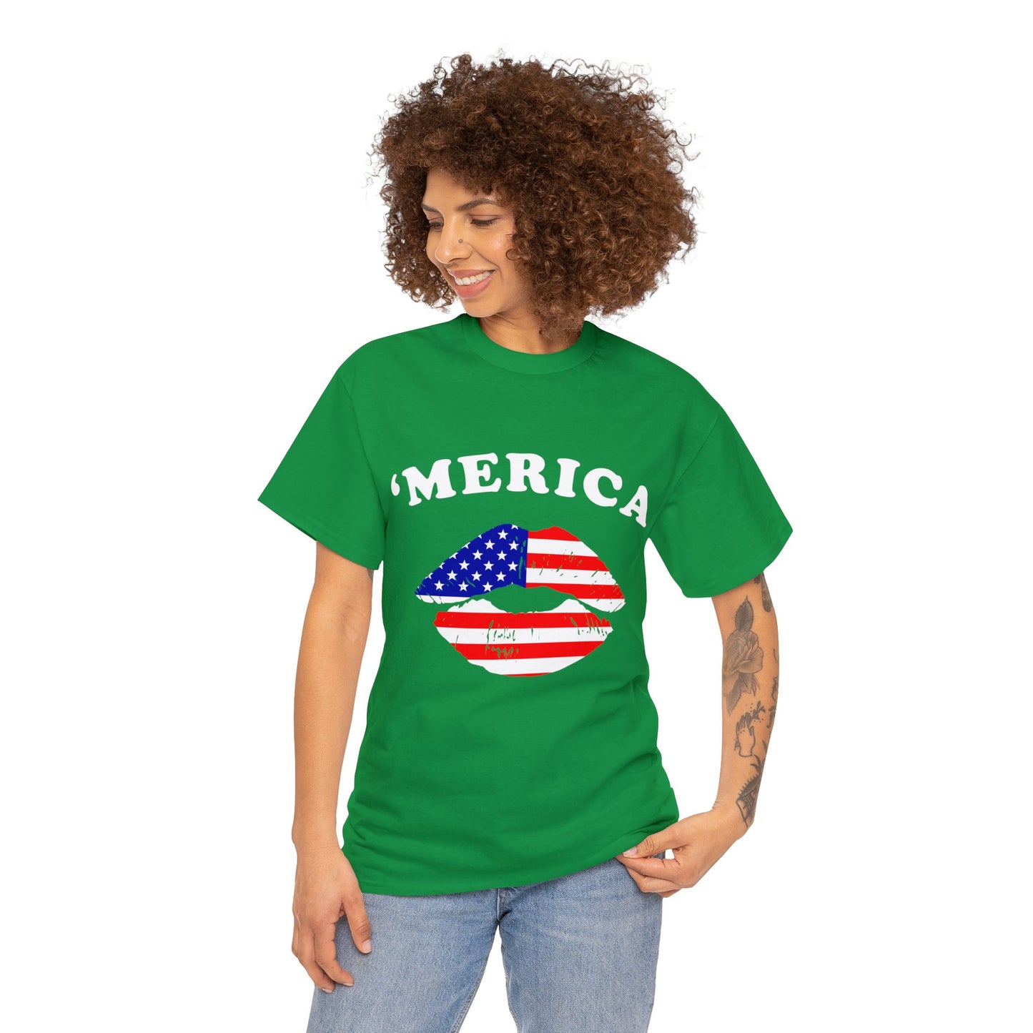 'Merican Unisex Heavy Cotton Tee