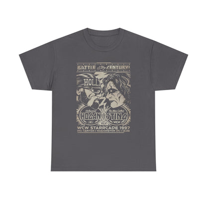 Vintage Wrestling Tee - Hulk vs Sting Retro Sports Nostalgia - Classic WCW Unisex Heavy Cotton Tee