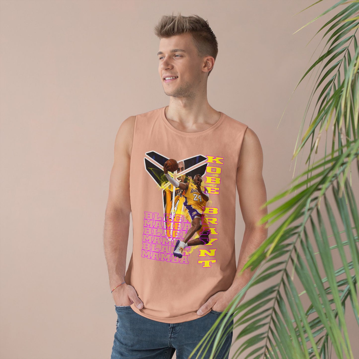 Kobe Bryant Unisex Tank Top, Basketball Apparel, Sports Fitness Gear, Tribute Shirt, Gift for Athletes, Summer Sportswear