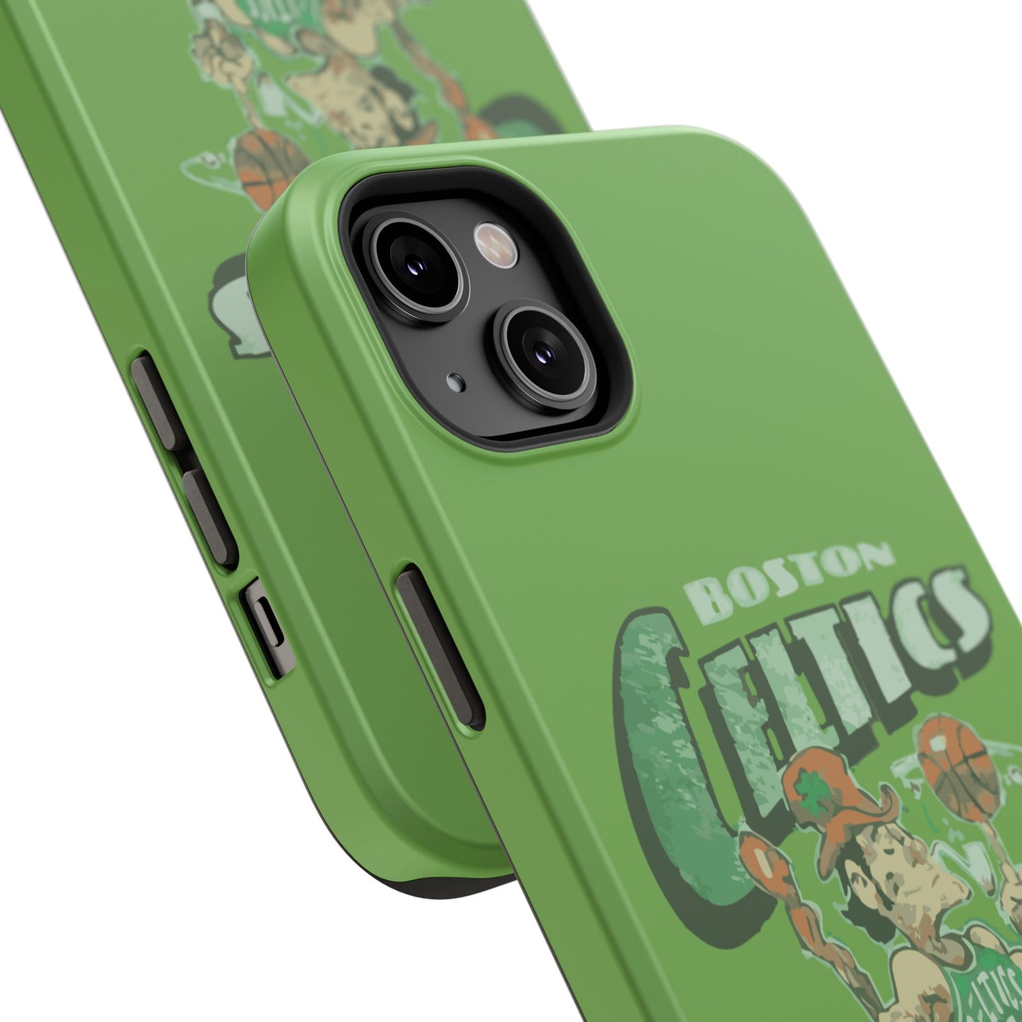 Boston Celtics Impact-Resistant Phone Case, Basketball Phone Cover, Sports Fan Gift, Sturdy Phone Case, NBA Merchandise, Team Spirit Decor