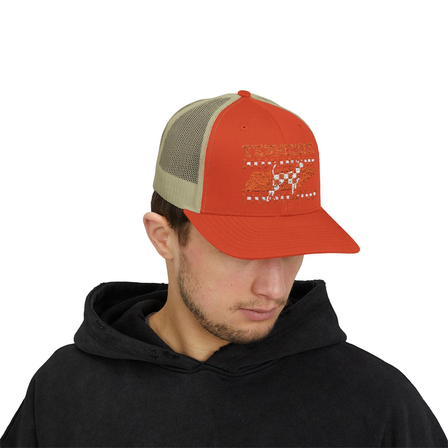 Tennessee Racing Rhinestone Trucker Cap