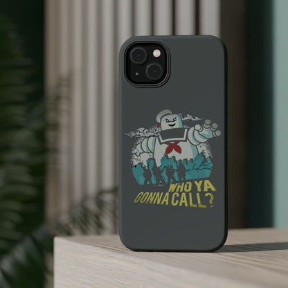 Ghostbuster-Inspired Tough Phone Case - Who Ya Gonna Call? - Perfect for Fans, Gift for Halloween, Geeky Accessories, Durable Protection