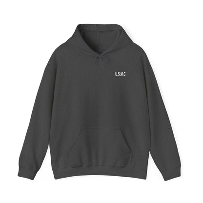 the Just shall Live by Faith Heavy Blend™ Hooded Sweatshirt