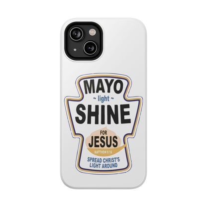 Jesus Message Impact-Resistant Case, Faith-Based Phone Cover, Inspirational Tech Accessory, Christian Gift, Bible Verse Case